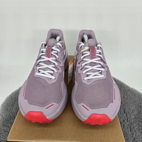 New adidas Terrex Agravic 3 'Preloved Fig' Women's Trail Running Shoes Size 8 - Picture 2 of 8